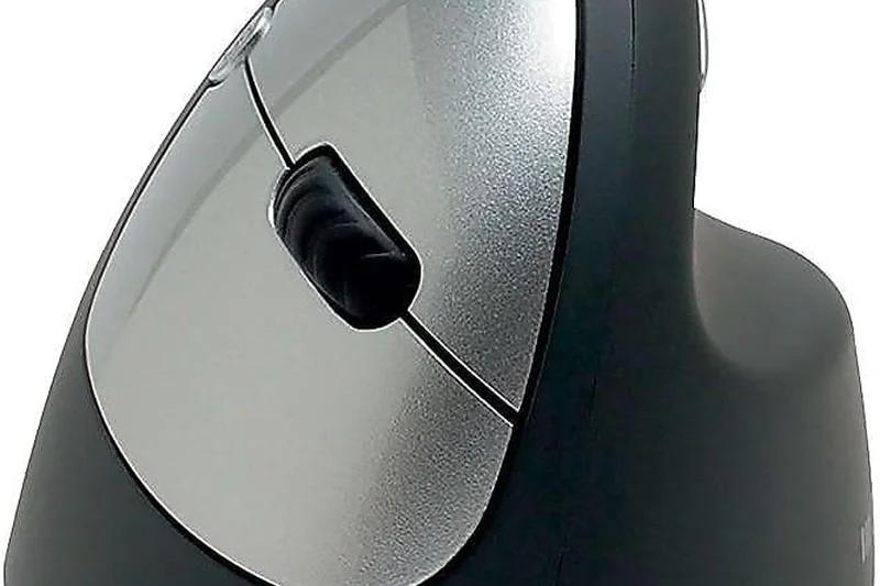 Semi-Vertical Wireless Mouse