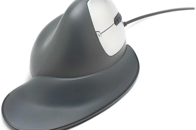 Semi-Vertical Wireless Mouse