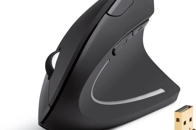 Anker 2.4G Wireless Vertical Ergonomic Optical Mouse