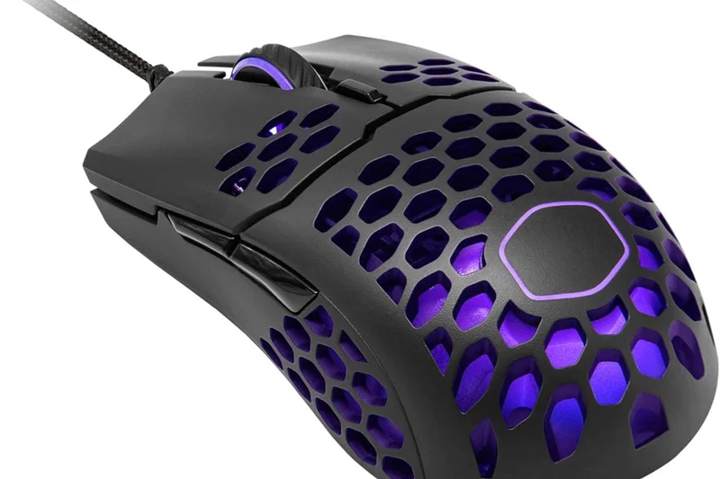 Cooler Master MM711 RGB-LED Lightweight 60g Wired Gaming Mouse