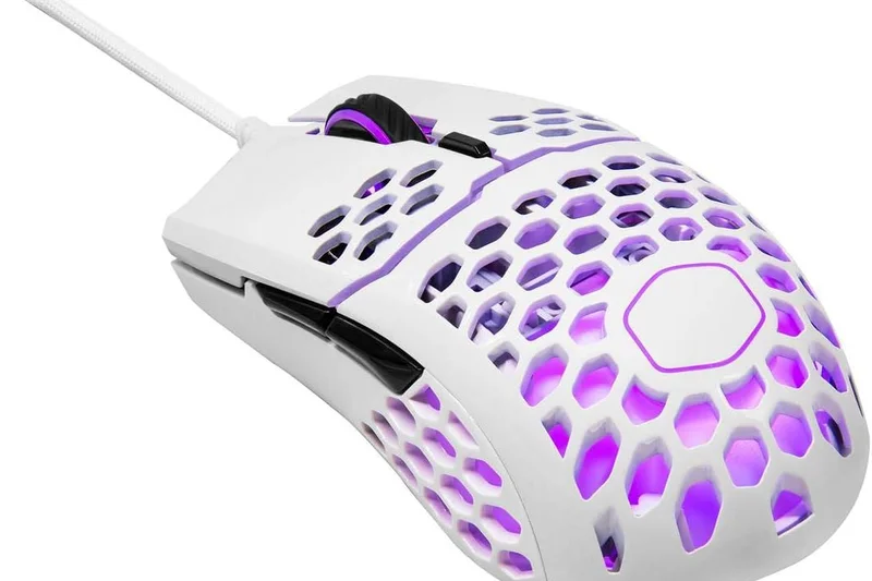 Cooler Master MM711 RGB-LED Lightweight 60g Wired Gaming Mouse