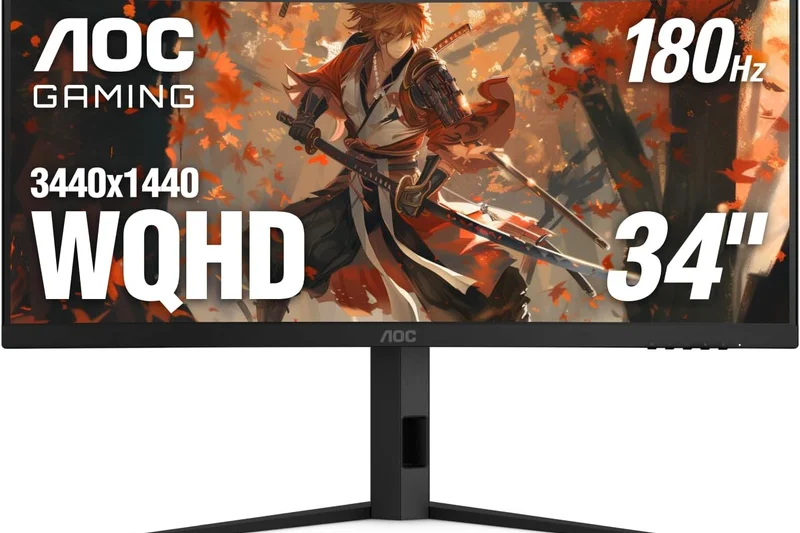 AOC CU34G2X 34-Inch Frameless Curved Ultrawide