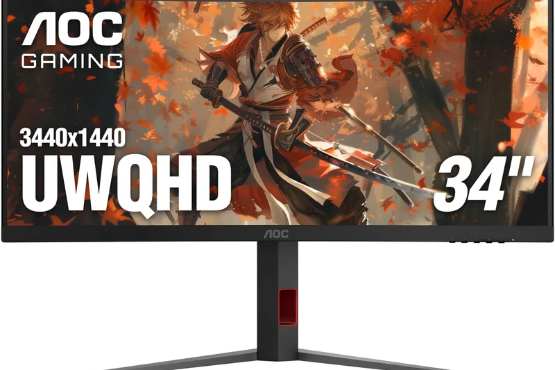AOC CU34G2X 34-Inch Frameless Curved Ultrawide