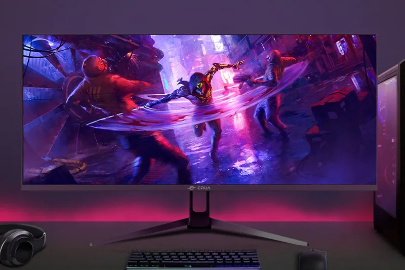 CRUA 34-Inch Ultrawide Gaming Monitor