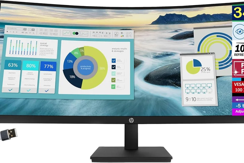 HP Z34c G3 WQHD Curved Display