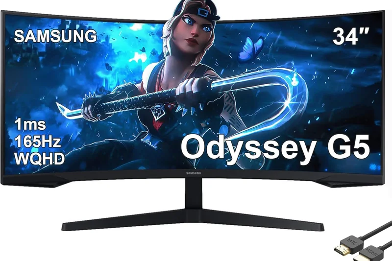 Samsung Odyssey G5 (G55T) 34-Inch