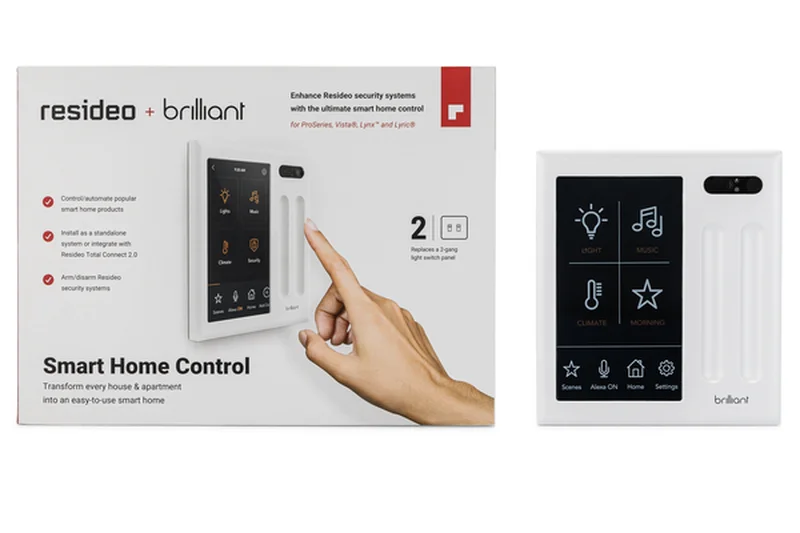 Brilliant Smart Home Control (2-Switch Panel)