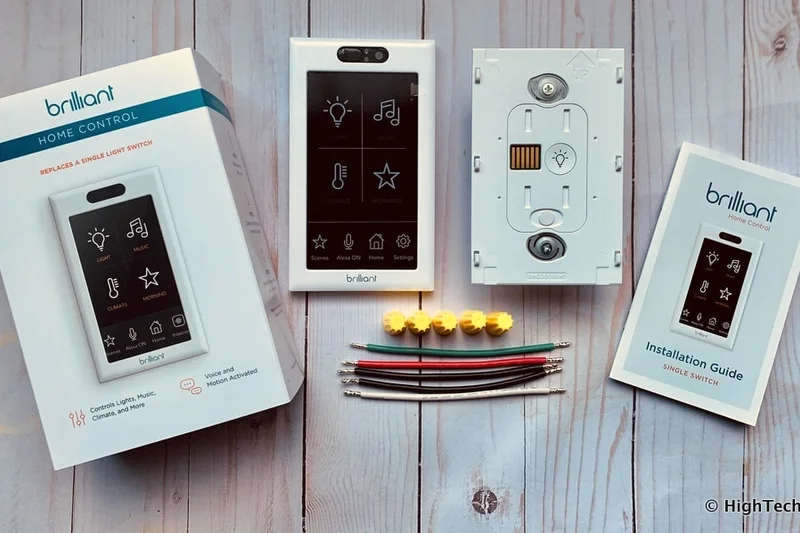 Brilliant Smart Home Control (4-Switch Panel)