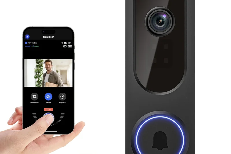 EZVIZ DB1C Wi-Fi Video Doorbell