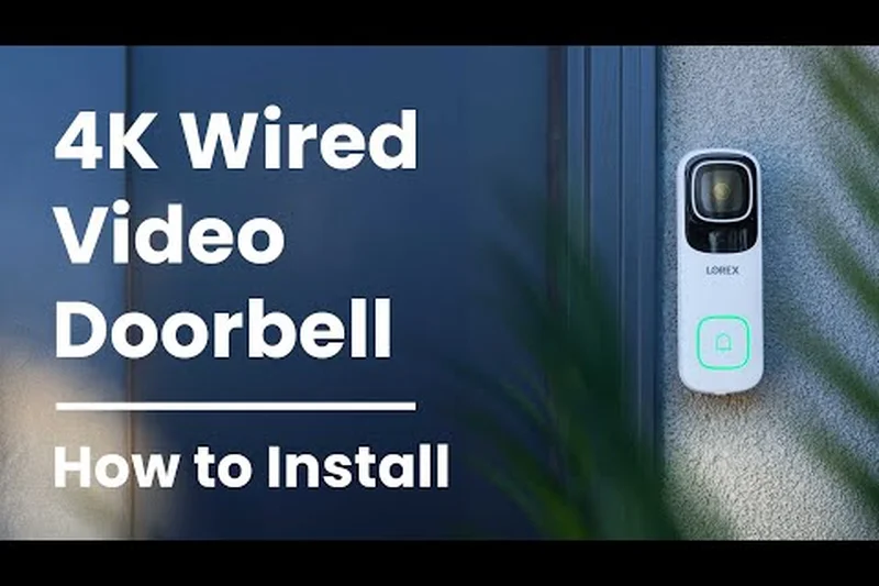 Lorex 4K Wired Video Doorbell