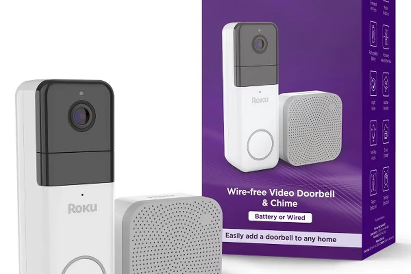Roku Wire-free Video Doorbell &amp; Chime