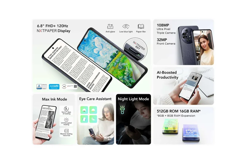 TCL 50 Pro Nxtpaper 5G