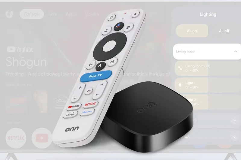 Onn. Google TV 4K Streaming Box