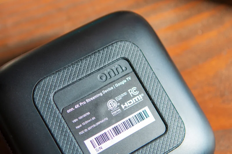 Onn. Google TV 4K Pro Streaming Device