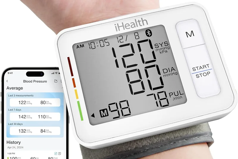 iHealth Push Wrist Blood Pressure Monitor