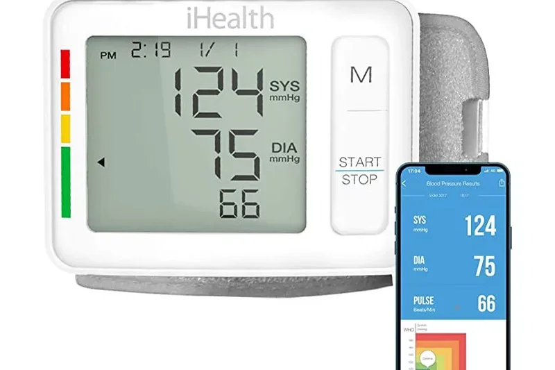 Push Wrist Blood Pressure Monitor