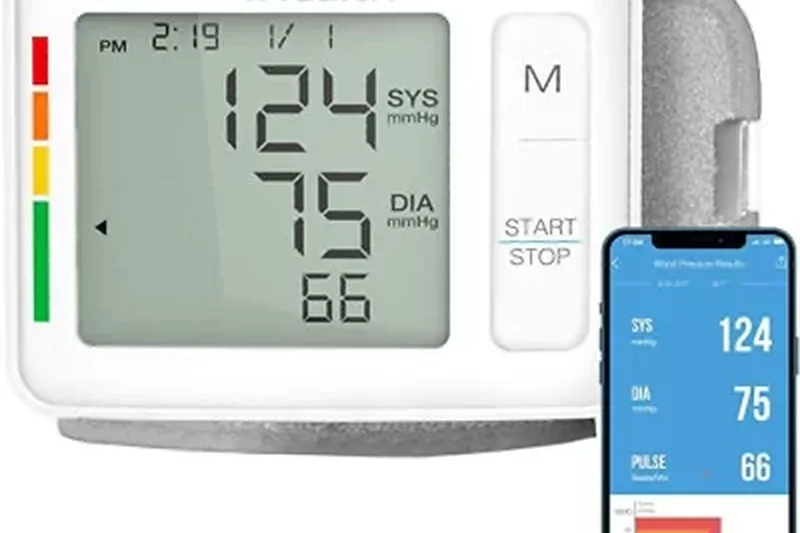 Push Wrist Blood Pressure Monitor
