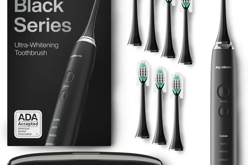 AquaSonic Black Series Ultrasonic Toothbrush