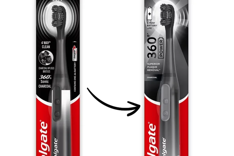 Colgate 360 Charcoal Battery Toothbrush