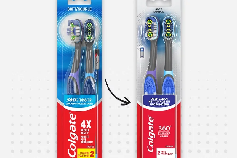 Colgate 360 Vibrate Deep Clean Battery Toothbrush
