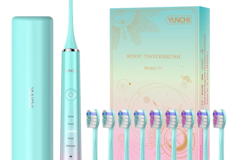 YUNCHI Y7 Rechargeable Sonic Electric Toothbrush
