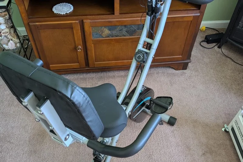 BARWING Foldable Stationary Exercise Bike