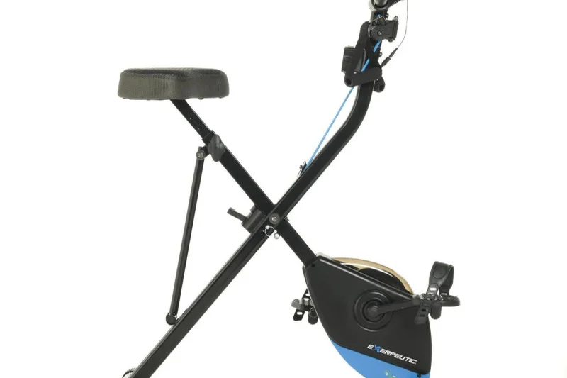 Exerpeutic Folding Magnetic Upright Bike