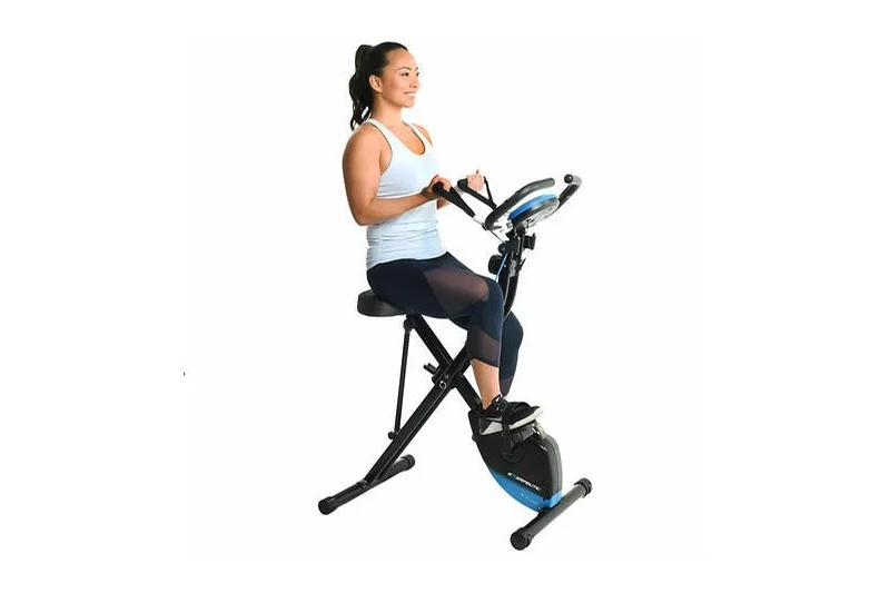 Exerpeutic Folding Magnetic Upright Bike