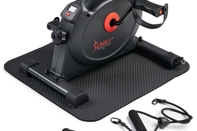 Sunny Health &amp; Fitness SF-B0418 Magnetic Mini Exercise Bike