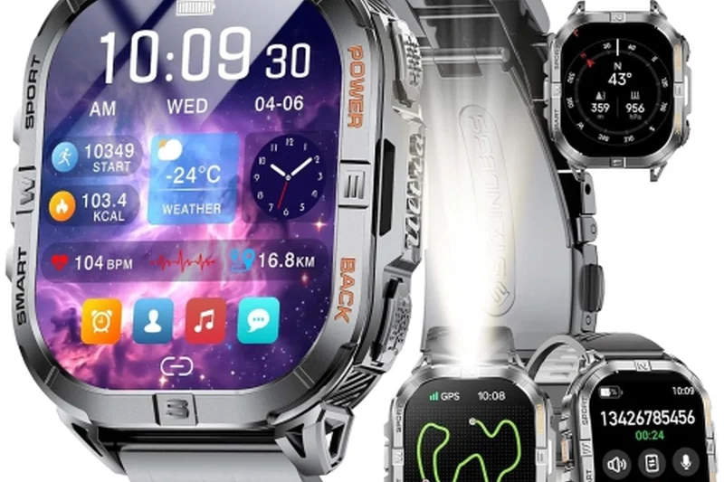 FATONIO Military Smart Watch