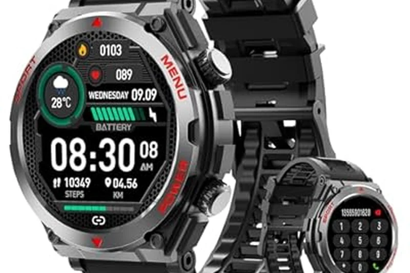 Jdcrsj Military AI Smartwatch