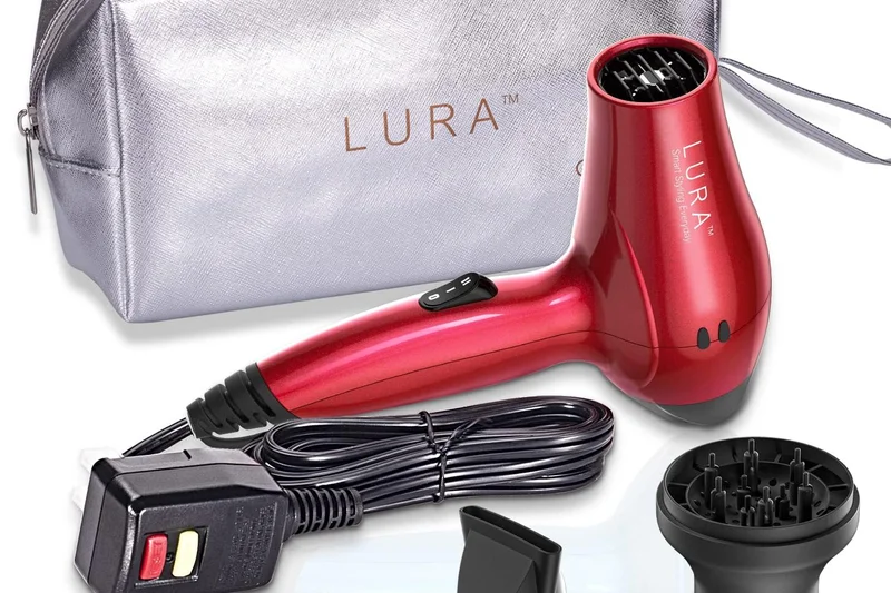 LURA Dual Voltage Travel Hair Dryer
