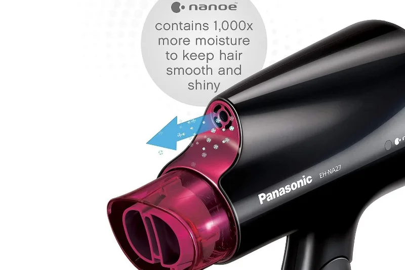 Panasonic nanoe Compact Travel Hair Dryer (EH-NA27-K)