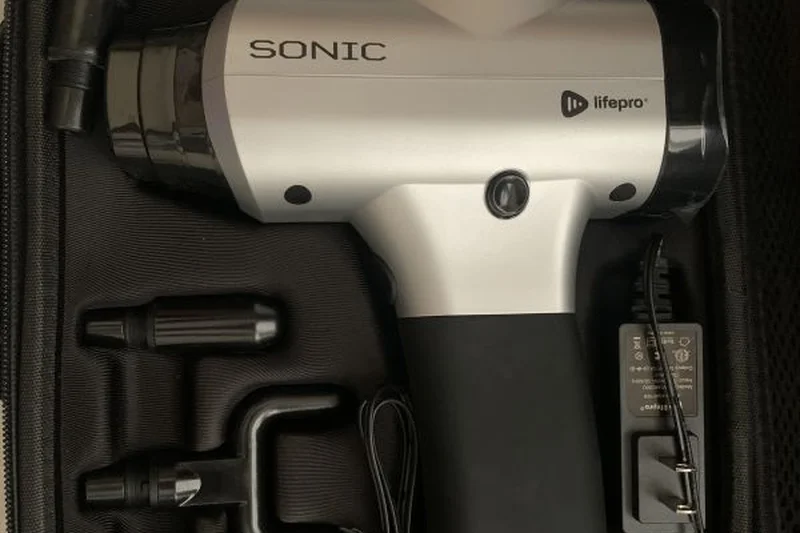 LifePro Sonic Handheld Percussion Massage Gun