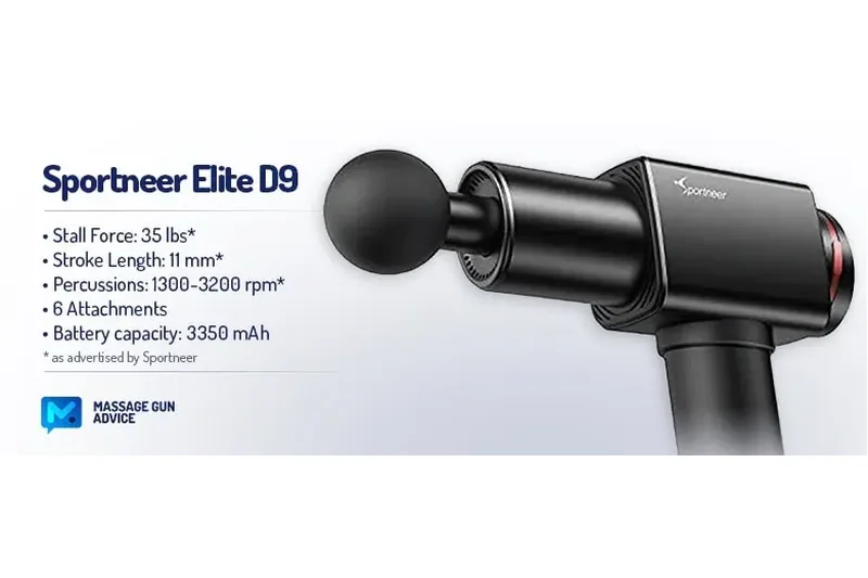 Sportneer Elite D9 Massage Gun