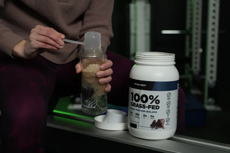 Transparent Labs 100% Grass-Fed Whey Protein Isolate