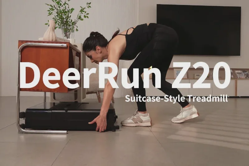 DeerRun 3 in 1 Folding Smart Treadmill