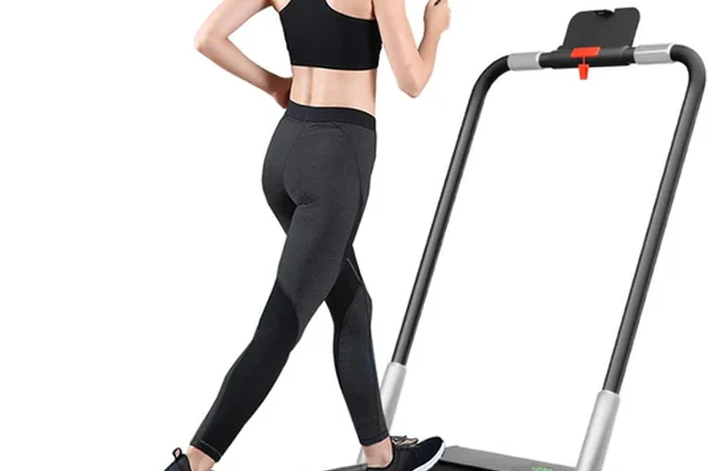 Goplus 2-in-1 Folding Treadmill