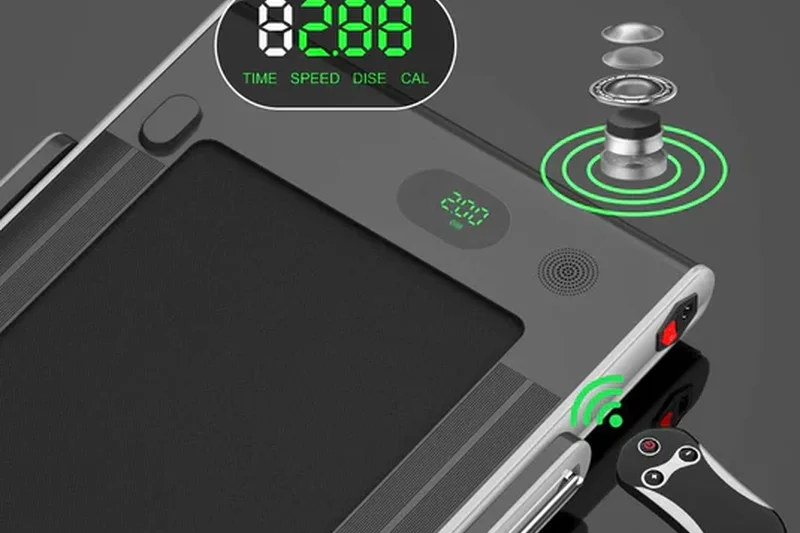 Goplus 2-in-1 Folding Treadmill