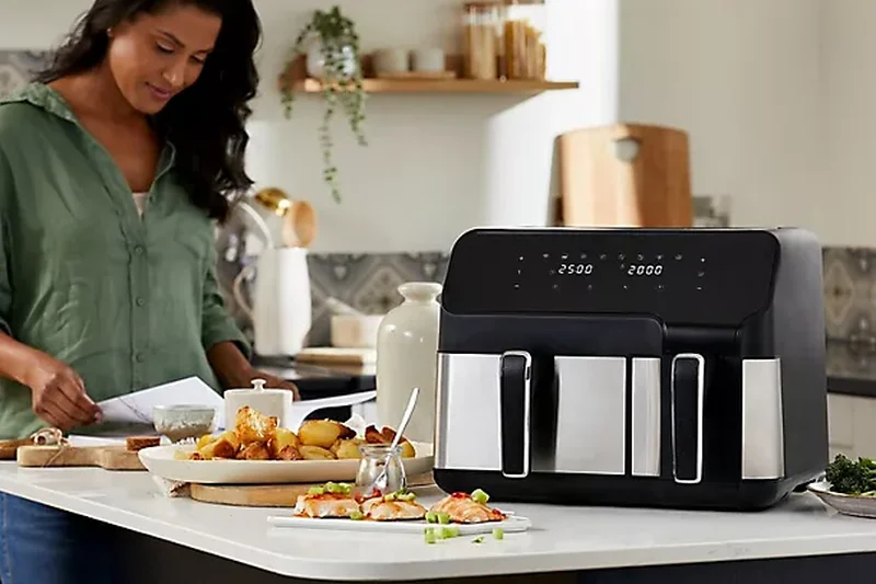 Lakeland Dual Basket Air Fryer 8L