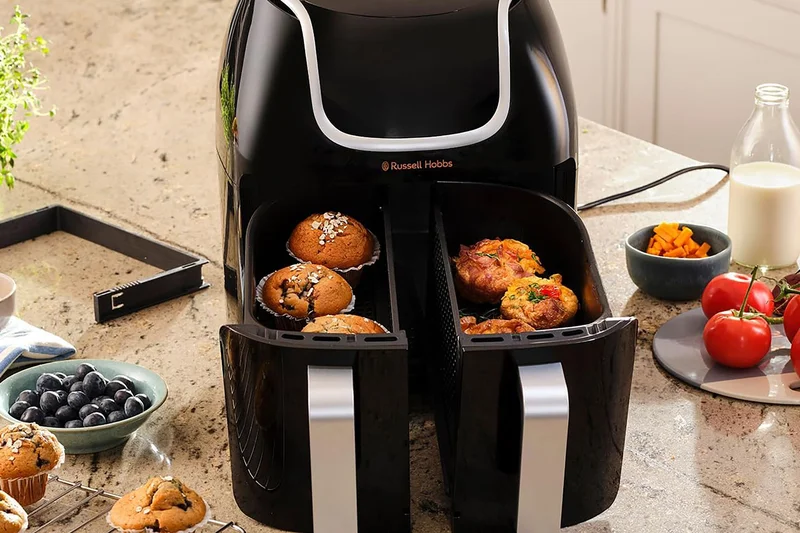Russell Hobbs SatisFry Snappi Dual Air Fryer 8L