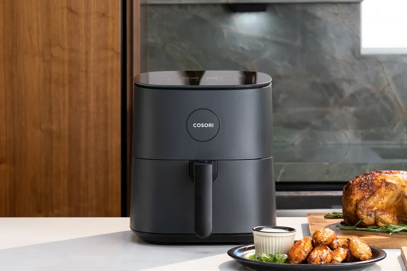 Cosori Iconic Stainless Steel 6.5-Quart Smart Air Fryer