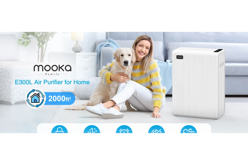 MOOKA E-300L True HEPA Air Purifier