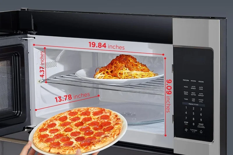 BLACK+DECKER 1.9 Cu. Ft. Over-The-Range Microwave EM044KB19