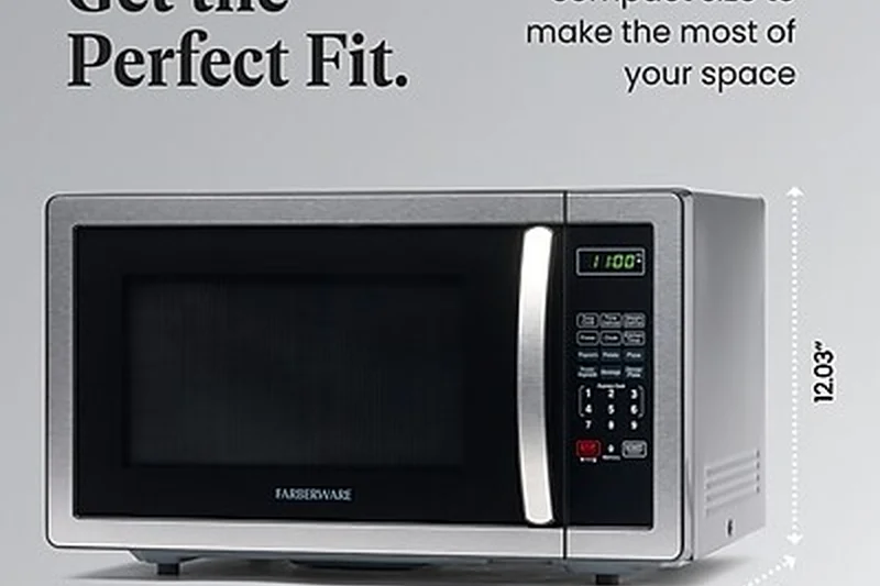 Farberware 1.1 Cu. Ft. Stainless Steel Microwave FMO11AHTBKB