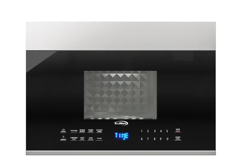 KoolMore 1.3 Cu. Ft. 24-Inch Over-the-Range Microwave KM-MOT-OP1SS