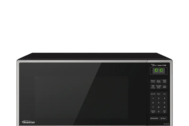 Panasonic 1.6 Cu. Ft. Cyclonic Wave Microwave NN-SN76LS