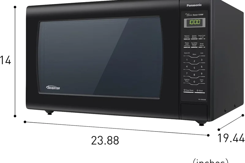 Panasonic NN-SN936B 2.2 Cu. Ft. Countertop Microwave with Inverter Technology