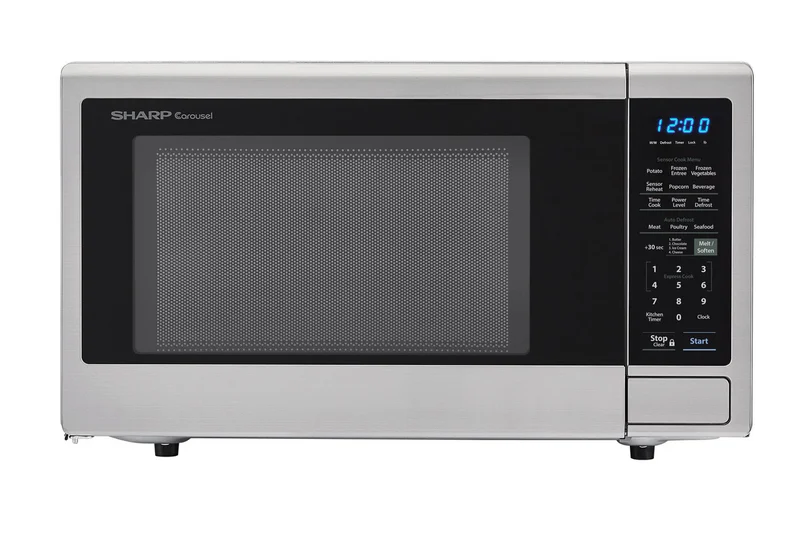 Sharp 1.4 Cu. Ft. Carousel Countertop Microwave SMC1442CS
