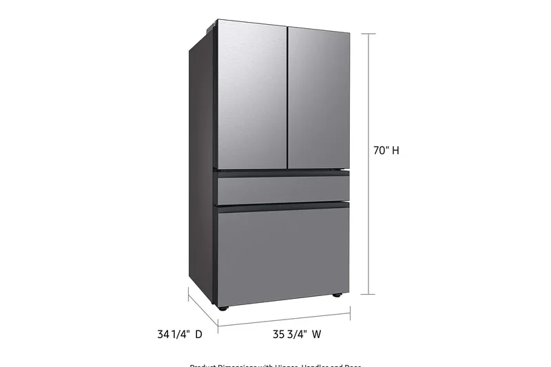 Samsung Bespoke 4-Door French Door Refrigerator (RF29BB8600QL)